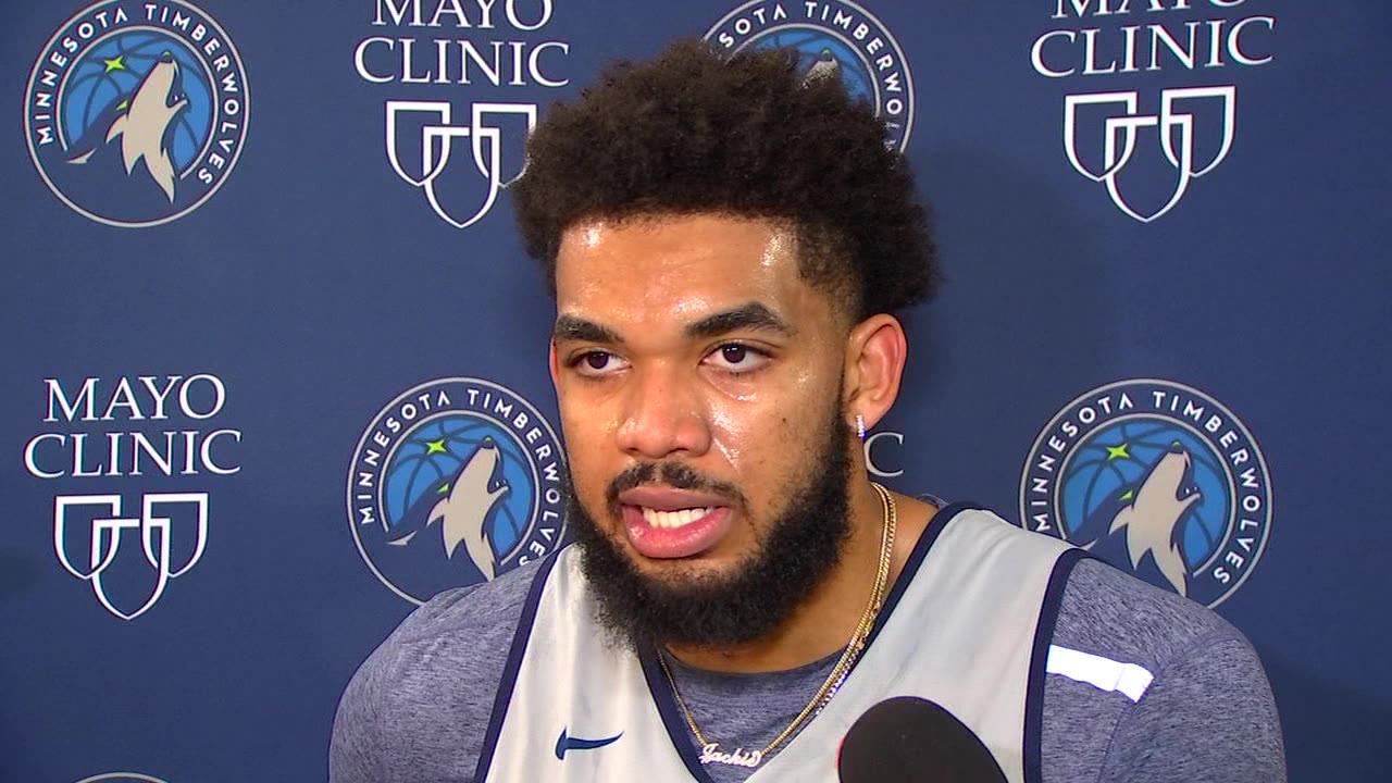 Timberwolves star Karl-Anthony Towns talks after rough game against Clippers