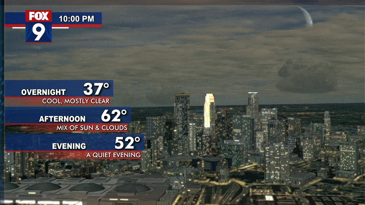 Tuesday night weather: Finally feels like spring