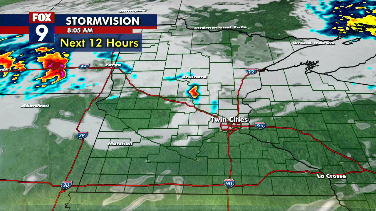 Thursday's forecast: Hot and humid with storms possible overnight