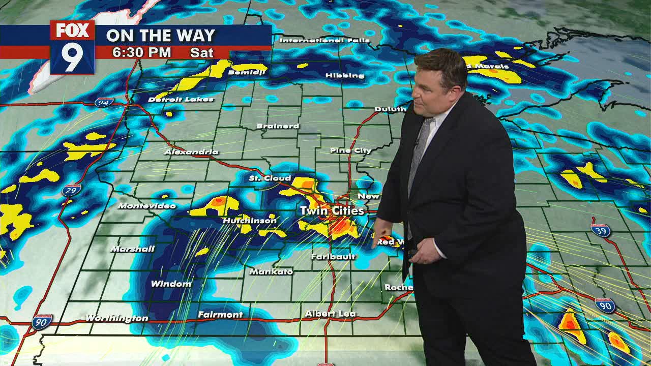 Minnesota forecast: Rainy weekend with some thunder