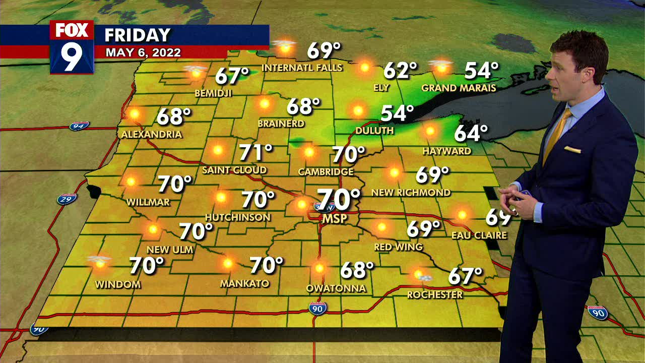 Friday's forecast: It'll be a nice one!