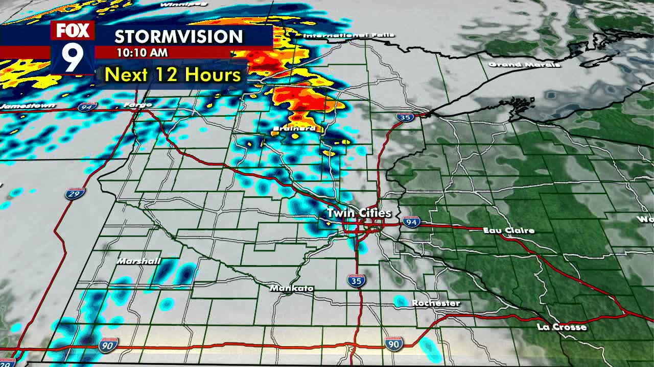 Monday's forecast: Storms possible with highs in the 80s