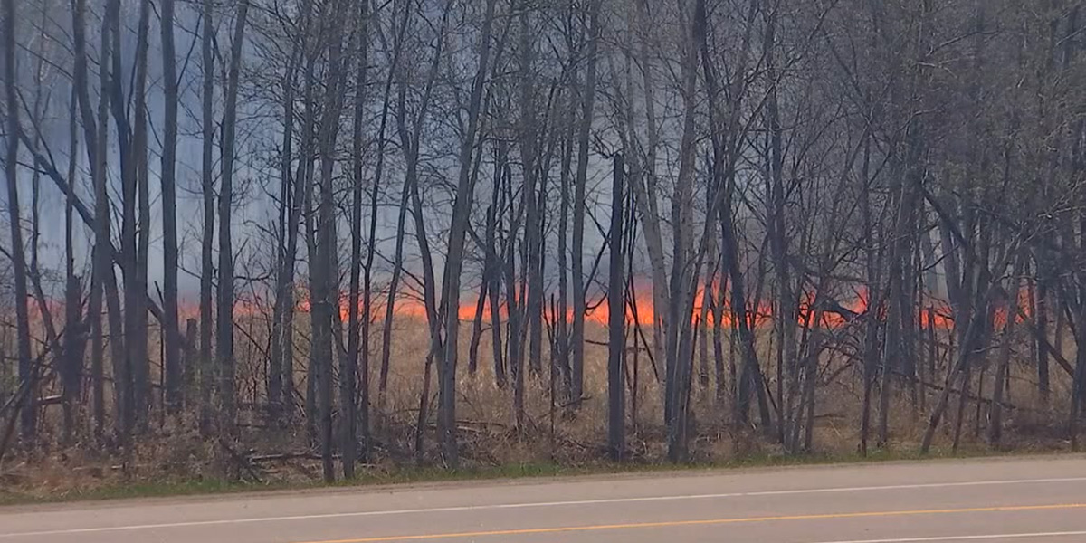 MN DNR warns that fire season has begun after grassfire torches 83 acres in Blaine