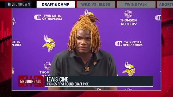 Enough Said: The Vikings' new rookies, Wild's playoff series and the dress that continues to make headlines