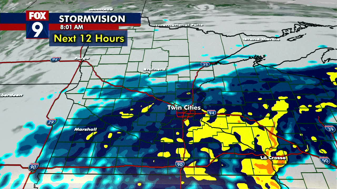 Wednesday's forecast: Rain, a lot of rain