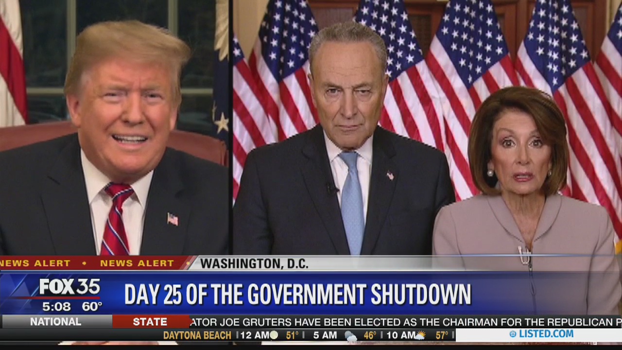 Day 25 of government shutdown