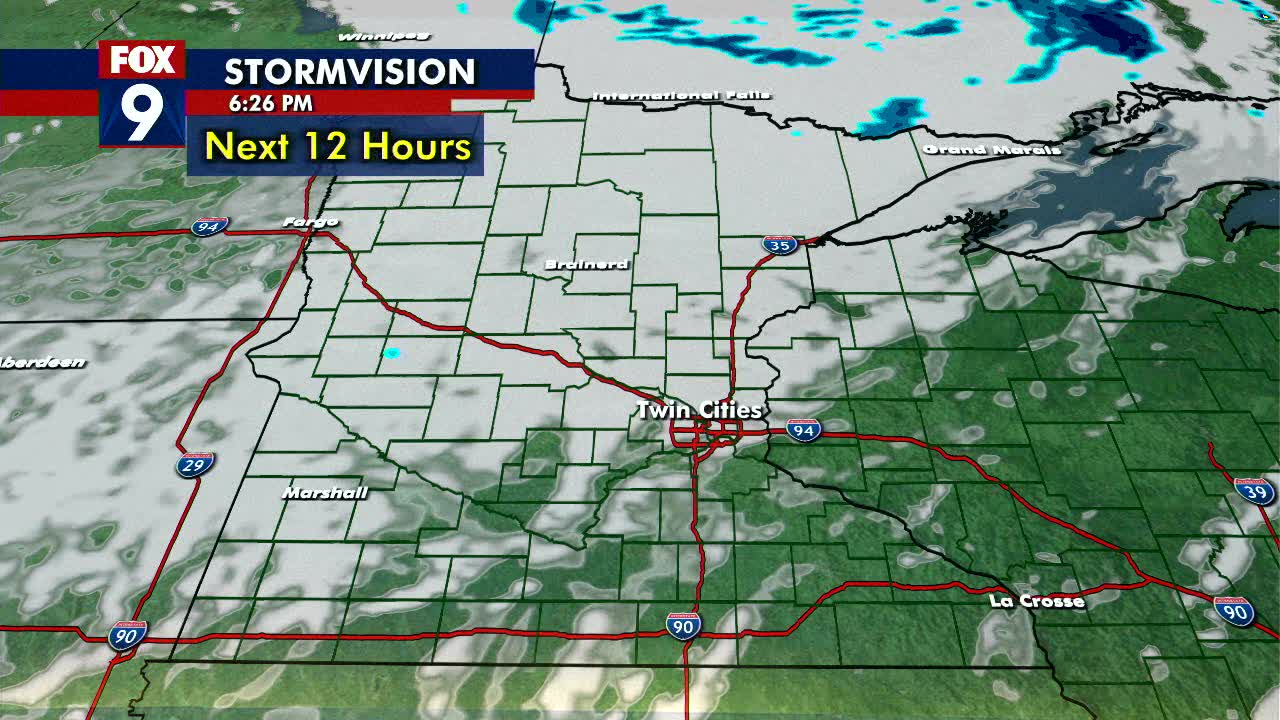 Tuesday's forecast: A much calmer day after yesterday's powerful storms