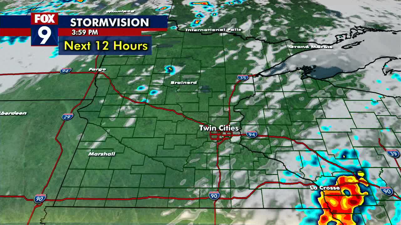 Wednesday's forecast: Early rain followed by seasonable temps
