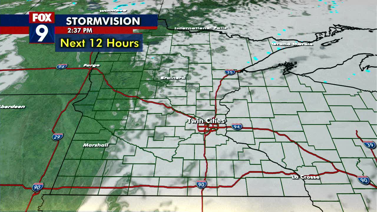 Thursday's forecast: Clouds linger through most of the day, highs around 70