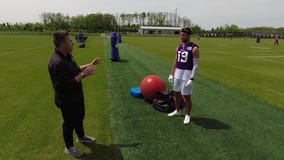 Fox 9 Sports Now: Hobie Artigue goes 1-on-1 with Vikings WR Adam Thielen
