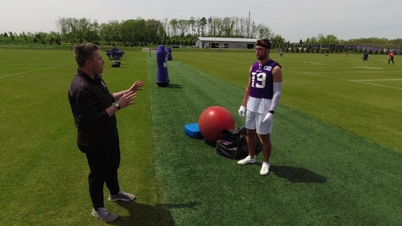 Fox 9 Sports Now: Hobie Artigue goes 1-on-1 with Vikings WR Adam Thielen