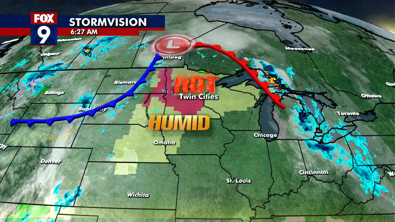 Monday's forecast: Hot! Excessive heat warnings remain