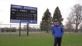 History of the Hamel Hawks town ball team