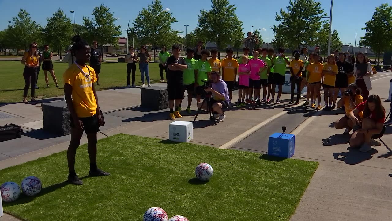 Fox 9 Sports Now: MLS Skills Challenge Tour bus hits Twin Cities