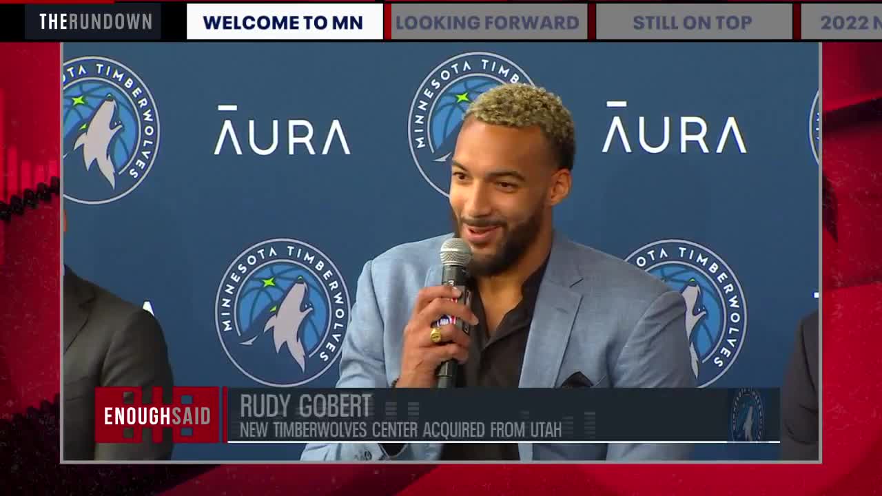 Enough Said: Gobert joins the Timberwolves, the Twins lead the division and the NHL draft