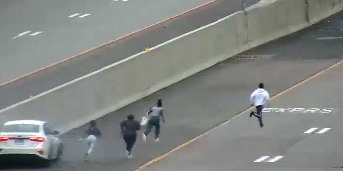 Dramatic video captures crash on I-35E involving teens in a stolen Kia, police say