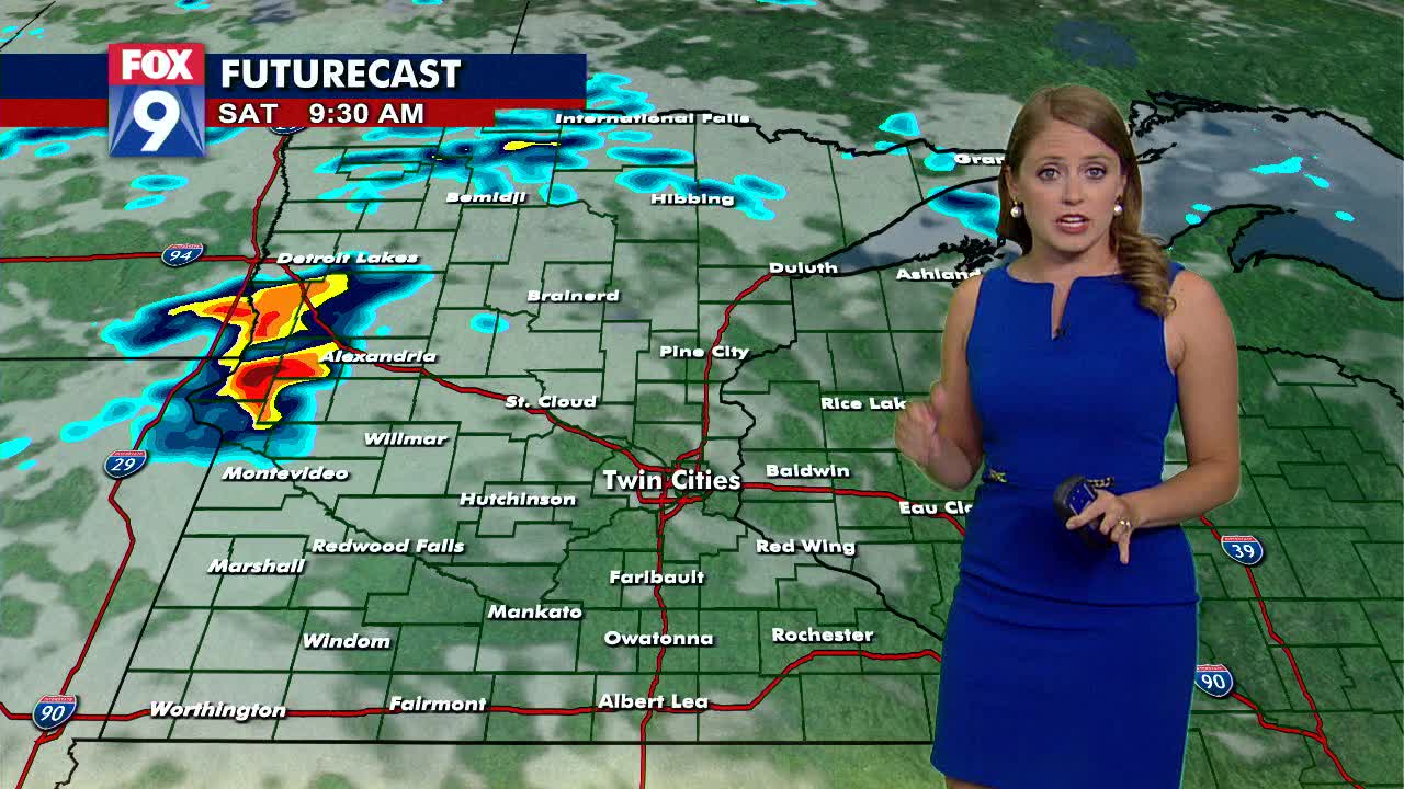 An active Saturday ahead