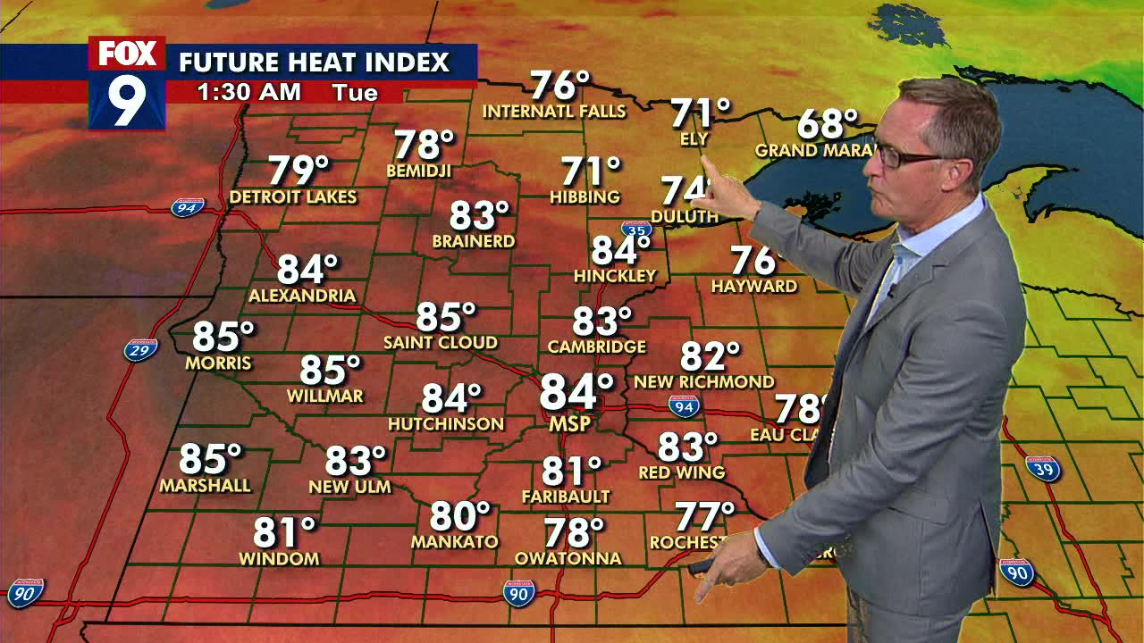 'Nasty hot' heat continues throughout Twin Cities