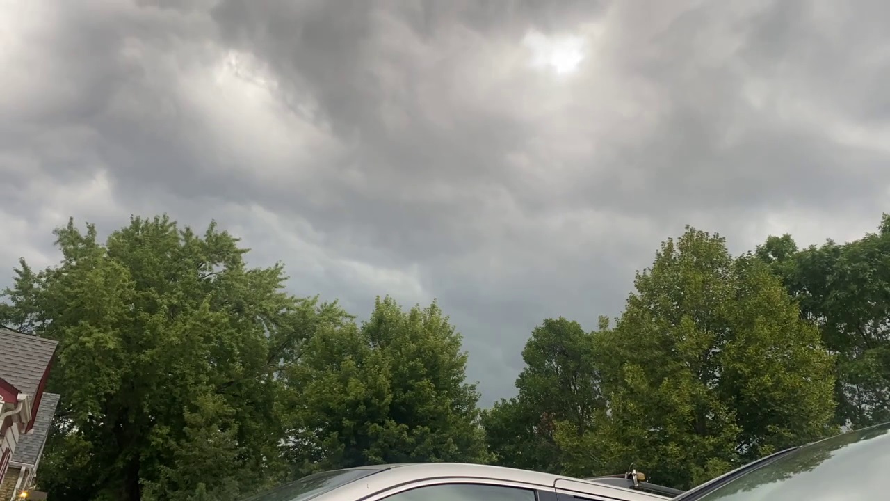 Time-lapse of clouds in St. Louis Park and Eden Prairie