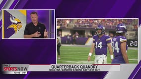 FOX 9 Sports Now: Vikings face decisions at back-up quarterback
