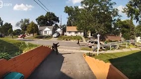 RAW: Video shows children running after shooting in Crystal