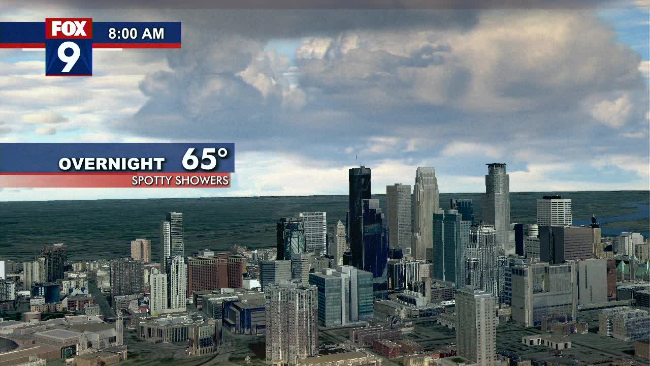 Warm and muggy weekend with a slight chance of storms