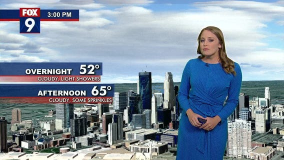 First fall Saturday will be cloudy with below average temps