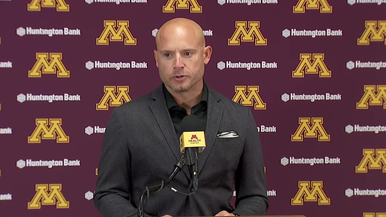 P.J. Fleck on Chris Autman-Bell injury, Gophers win over Colorado, and looks ahead to Michigan State