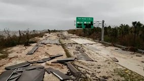 Hurricane Ian: Drone video shows devastating damage to Sanibel Causeway