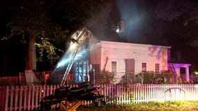 RAW: Historic Steven's House in Minneapolis catches fire for third time since August