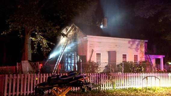 RAW: Historic Steven's House in Minneapolis catches fire for third time since August