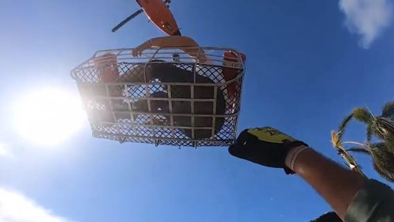 Hurricane Ian: U.S. Coast Guard's incredible rescues on Sanibel Island