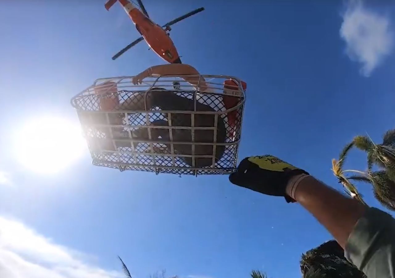 Hurricane Ian: U.S. Coast Guard's incredible rescues on Sanibel Island