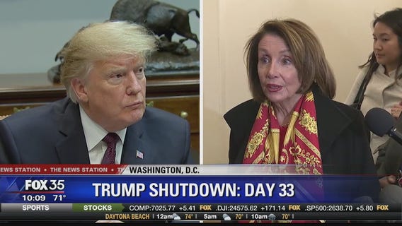 Showdown between Trump and Pelosi continues