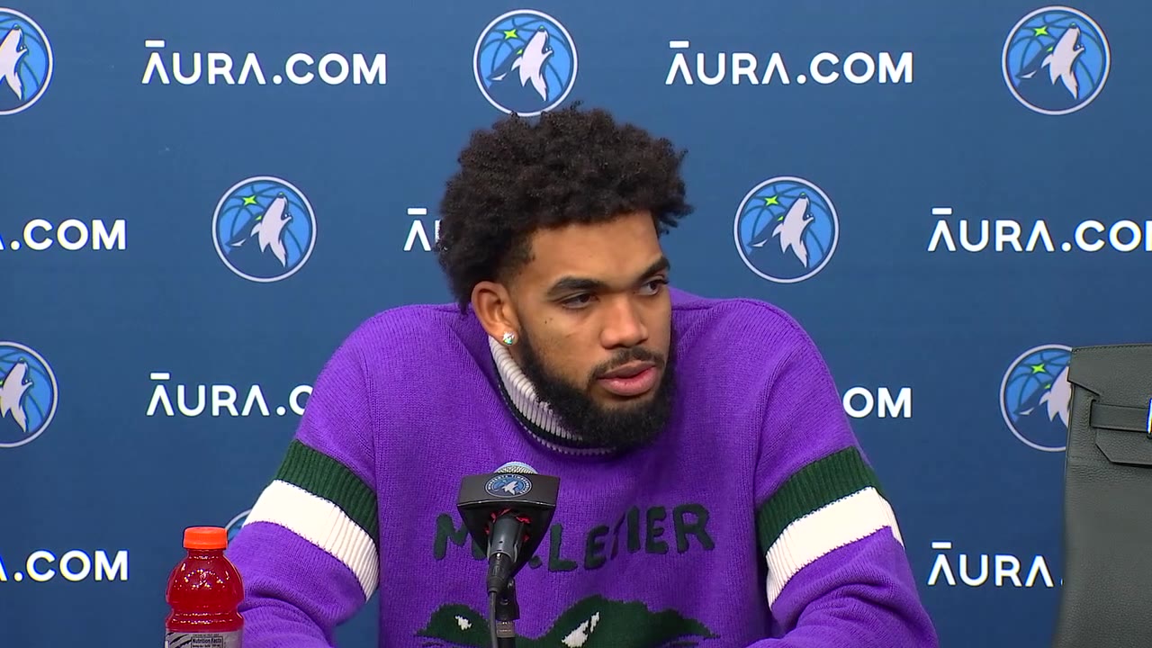 Karl-Anthony Towns sounds off after Timberwolves loss to Spurs