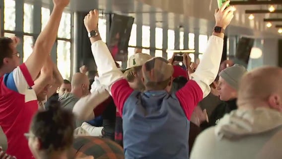 Fans erupt as US scores first goal in World Cup