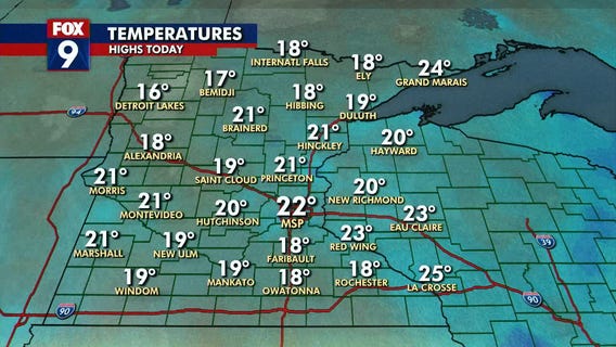 Cold weather ahead after first snowfall