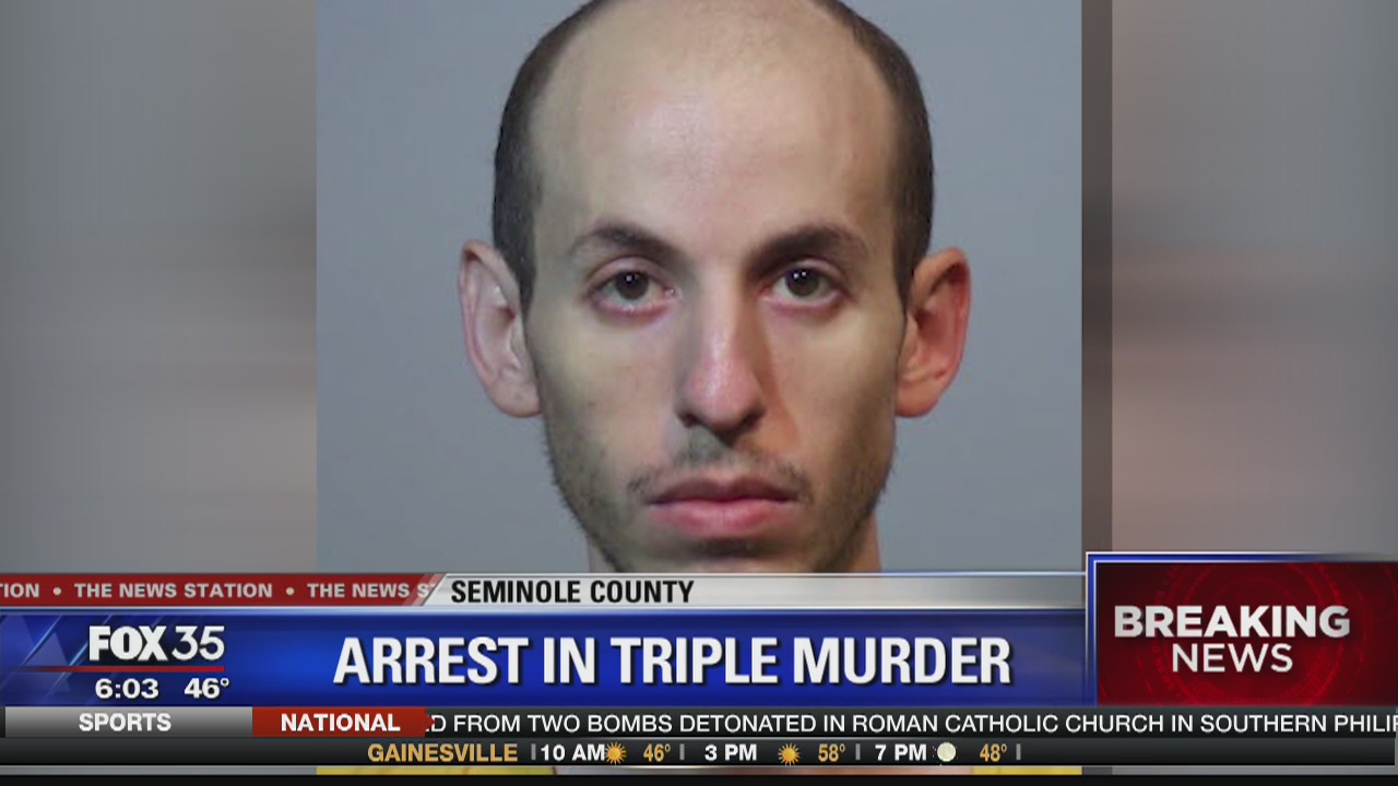 Arrest in triple murder | FOX 35 Orlando