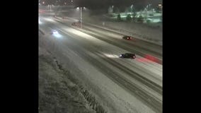 Winter storms cause crashes throughout metro