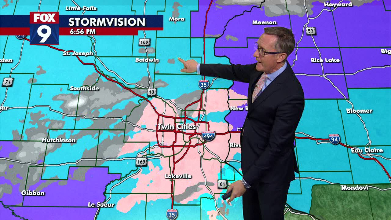 Minnesota weather: Icy conditions overnight into Wednesday