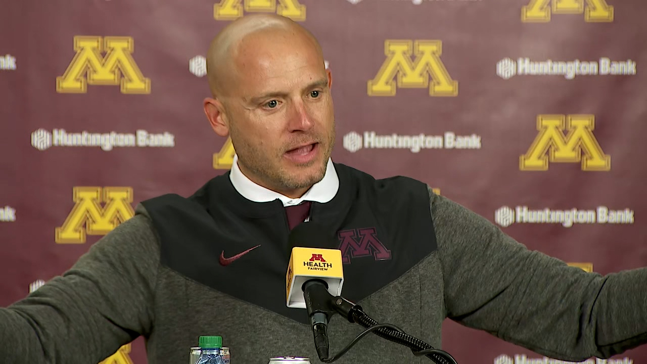 PJ Fleck speaks after Gophers beat Rutgers 31-0