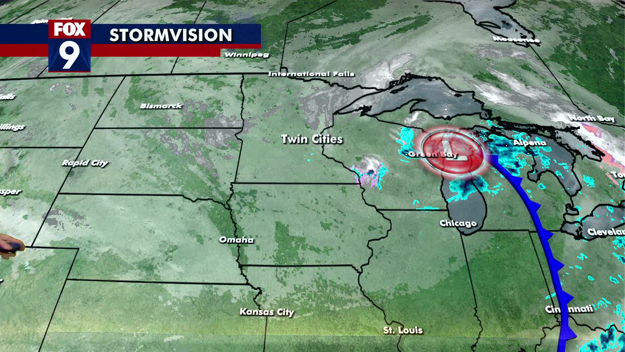 Snow and rain ends Tuesday until later this week