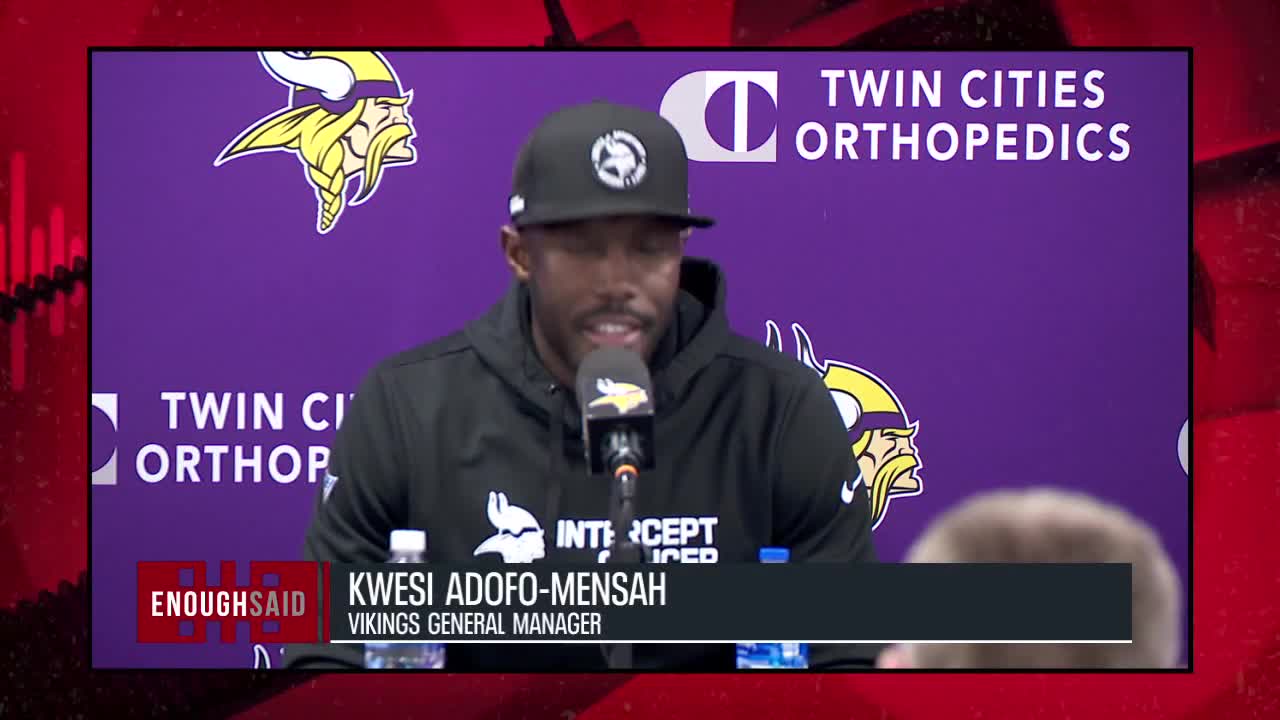 Enough Said: Vikings changes, Wolves win and cake