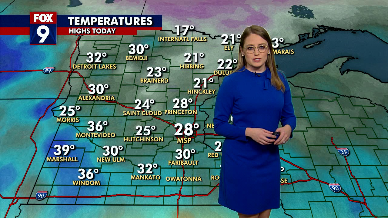 Minnesota weather: Finally, back to comfortable winter temps | FOX 9 ...