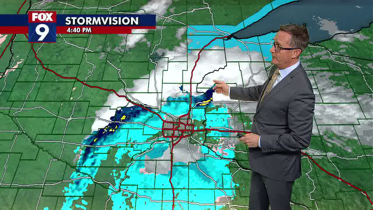 Minnesota weather: Rain creating some slick spots
