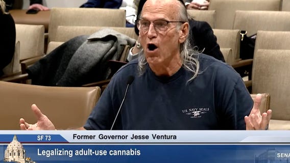 Jesse Ventura says ?cannabis saved my life? as he testified for legalization in Minnesota