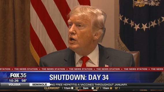 Day 34 of the government shutdown