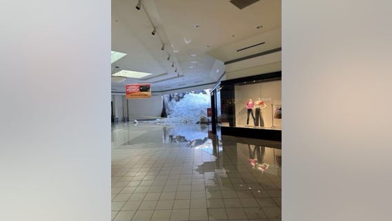 Roof collapse at Miller Hill Mall in Duluth