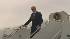 President Joe Biden arrives in Minnesota [RAW]
