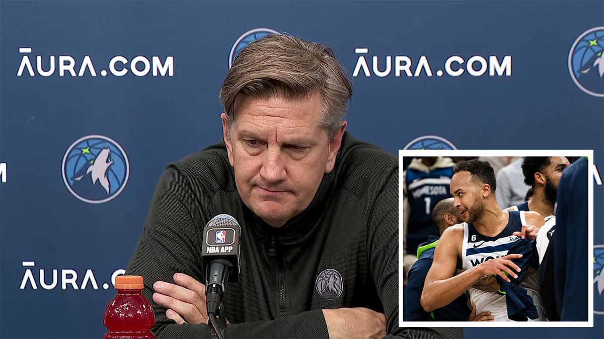 Timberwolves coach Chris Finch on Gobert punch, Jaden McDaniels punch